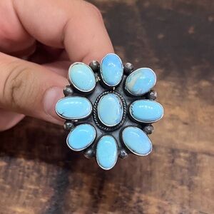 Native Made Golden Hills Cluster Ring